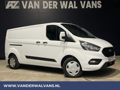 Ford Transit Custom 2.0 TDCI 130pk L2H1 Euro6 Airco | Trekhaak | Cruisecontrol | Stoelverwarming Parkeersensoren, LED, Apple Carplay, Android Auto, Bijrijdersbank