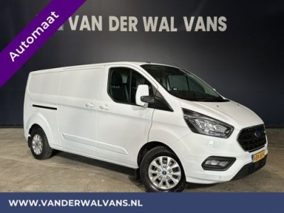 Ford Transit Custom 2.0 TDCI 131pk Automaat L2H1 Euro6 Airco | Camera | Navigatie | LED | Trekhaak LM velgen, Cruisecontrol, Parkeersensoren, Verwarmde voorruit, Stoelverwarming, Bijrijdersbank