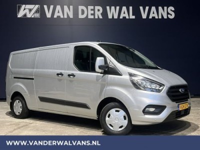 Ford Transit Custom 2.0 TDCI 131pk **BPM VRIJ voor de Ondernemer** L2H1 Euro6 Airco | Navigatie | LED | Cruisecontrol | Trekhaak Android Auto, Verwarmde voorruit, Parkeersensoren, Bijrijdersbank