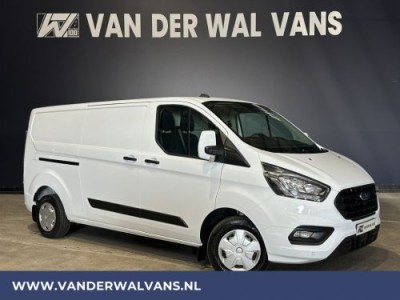 Ford Transit Custom 2.0 TDCI 131pk L2H1 Euro6 Airco | LED | Cruisecontrol | Parkeersensoren Verwarmde voorruit, Bijrijdersbank, 2800kg trekvermogen