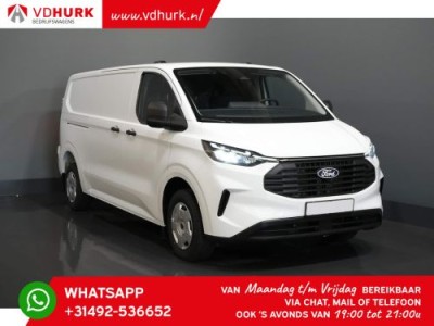 Ford Transit Custom 2.0 TDCI 136 pk L2 5 jaar/ 200.000km GARANTIE!/ 2.7T Trekverm./ Laadruimte pakket/ LED/ Climate/ Verw.Voorruit/ Carplay/ Camera/