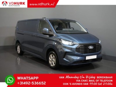 Ford Transit Custom 2.0 TDCI 150 pk L2 LIMITED 2x SCHUIFDEUR 5 jaar/200.000km GARANTIE!/ Navi/ Carplay/ Camera/ Stoelverw./ LED