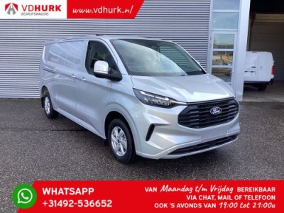 Ford Transit Custom 2.0 TDCI 150 pk L2 Limited 5 jaar/200.000km GARANTIE!/ LED/ Carplay/ Camera/ Stoelverw.