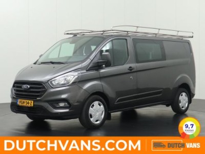 Ford Transit Custom 2.0TDCI 170PK Automaat Lang Limited Dubbele Cabine | Imperiaal | Trekhaak | Camera | 6-Persoons