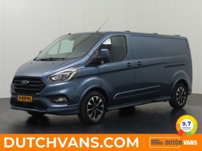 Ford Transit Custom 2.0TDCI 170PK Automaat Lang Sport | 2xSchuifdeur | Navigatie | Camera | Trekhaak | Leder | Led | Betimmering