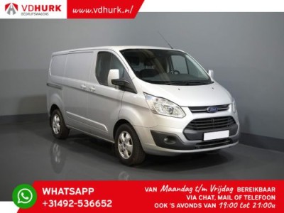 Ford Transit Custom 2.0 TDCI 170 pk EU6 Limited/ DB Riem V.V./ Cruise/ PDC V+A/ Stoelverw./ Airco/ Trekhaak