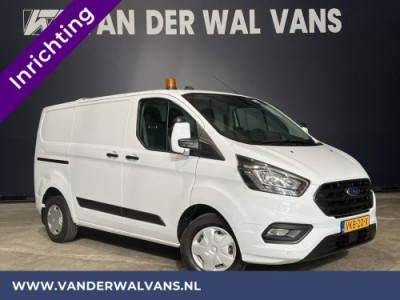 Ford Transit Custom 2.0 TDCI **BPM VRIJ voor de Ondernemer** L1H1 inrichting Euro6 Airco | 2500kg Trekhaak | Omvormer | Parkeersensoren, Android auto, Cruisecontrol, bijrijdersbank, verwarmde voorruit