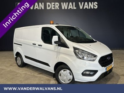 Ford Transit Custom 2.0 TDCI **BPM VRIJ voor de Ondernemer** L1H1 inrichting Euro6 Airco | Camera | LED | Apple Carplay | 2500kg Trekhaak Android Auto, Cruisecontrol, Parkeersensoren, Bijrijdersbank