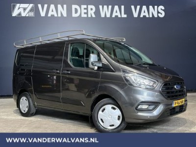 Ford Transit Custom 2.0 TDCI L1H1 Euro6 Airco | Imperiaal | Trekhaak | LED | Cruisecontrol Parkeersensoren, Bijrijdersbank