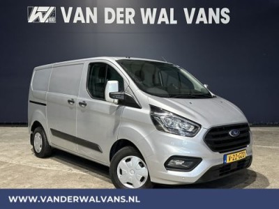 Ford Transit Custom 2.0 TDCI L1H1 Euro6 Airco | Navigatie | Cruisecontrol | Parkeersensoren Achterklep, LED, Stoelverwarming, Apple Carplay & Android Auto