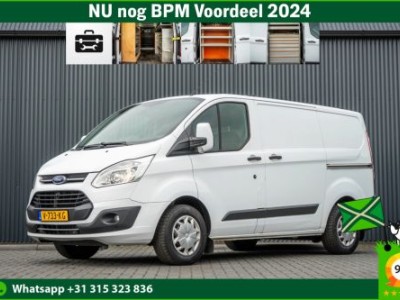 Ford Transit Custom 2.0 TDCI L1H1 | Euro 6 | Cruise | Camera | Airco | Inrichting | PDC | Schuifdeur L+R