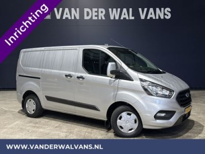 Ford Transit Custom 2.0 TDCI L1H1 inrichting Euro6 Airco | Camera | Navigatie | Apple Carplay cruisecontrol, parkeersensoren, stoelverwarming, LED, verwarmde voorruit, bijrijdersbank, achterklep