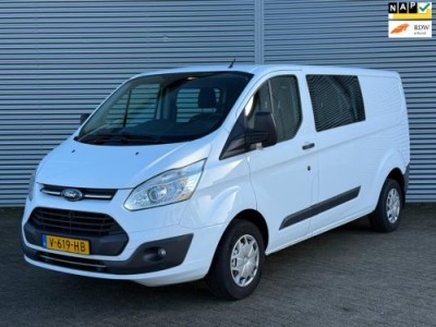 Ford Transit Custom 2.0 TDCI L2H1 Dubbelcab/ Airco/ Cruise/ 2x PDC/ Stoelverw./