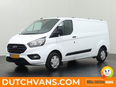 Ford Transit Custom 2.0TDCI Lang Trend | Achterdeuren | Navigatie | Airco | Cruise | 3-Persoons | Dakdraagsysteem