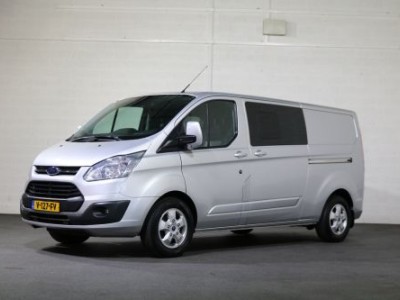 Ford Transit Custom 2.0 TDci 130pk L2 H1 Limited DC Airco Navigatie Camera Euro 6