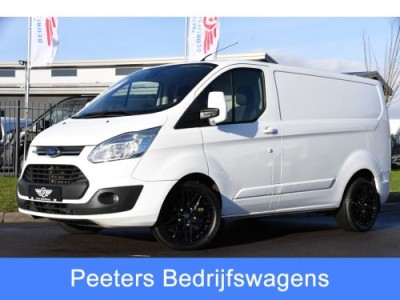 Ford Transit Custom 270 2.2 TDCI L1H1 Black & White Edition Camera, Cruise, Sensoren, Trekhaak, Multimedia, UNIEK!