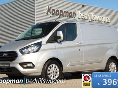 Ford Transit Custom 280 2.0TDCI 130pk L1H1 Limited | Automaat | Camera | Trekhaak | Navi | Cruise | Lease 396,- p/m