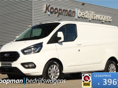 Ford Transit Custom 280 2.0TDCI 170pk L1H1 Limited | Camera | Trekhaak | Cruise | Lease 396,- p/m