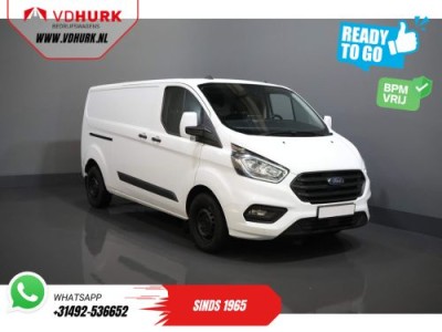 Ford Transit Custom 300 2.0 TDCI 130 pk Aut. L2 BPM VRIJ! Ready2Go 2xSchuifdeur/ Standkachel/ Stoelverw./ Carplay/ Cruise/ PDC V+A/ Camera