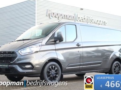 Ford Transit Custom 300 2.0TDCI 130pk L2H1 Trend | Trekhaak | LMV Zwart | Camera | Navi | Lease 466,- p/m