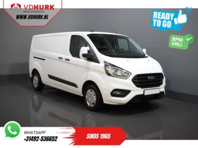 Ford Transit Custom 300 2.0 TDCI 130 pk L2 Trend BPM VRIJ! Ready2Go 2.8t Trekverm./ PDC/ Cruise/ Airco