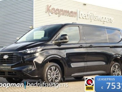 Ford Transit Custom 300 2.0TDCI 136pk L1H1 Limited DC | Adapt. cruise | LED | Sync 4 13 | Keyless | Camera | Driver assist pack | Lease 753,- p/m