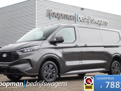 Ford Transit Custom 300 2.0TDCI 136pk L2H1 Limited | Automaat | L+R Zijdeur | Adapt. cruise | LED | Sync 4 13 | Keyless | Camera | Driver assist pack | Lease 788,- p/m