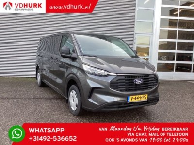 Ford Transit Custom 300 2.0 TDCI 136 pk L2 Trend 5 jaar garantie/ 200.000 km/ 2.7T trekverm./ Navi/ Laadruimte bekleding/ Stoelverw./ Carplay/ Clima