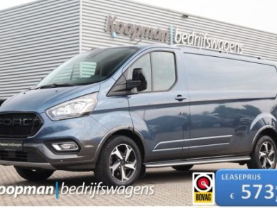 Ford Transit Custom 300 2.0TDCI 170pk L2H1 Active | Camera | Dakrails | Trekhaak | Lease 573,- p/m