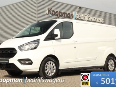 Ford Transit Custom 300 2.0TDCI 170pk L2H1 Limited | Automaat | Trekhaak | Camera | Navi | Lease 501,- p/m