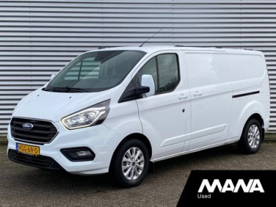 Ford Transit Custom 300 2.0 TDCI L2H1 2X schuif Automaat 170PK LIMITED LED Cruise Camera Sensoren Trekhaak Bluetooth