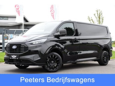 Ford Transit Custom 300 2.0 TDCI L2H1 Black Edition Camera, Cruise, Carplay, Sensoren, 136PK, LED, Multimedia, UNIEK!