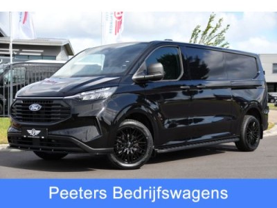 Ford Transit Custom 300 2.0 TDCI L2H1 Black Edition Virtual, Adaptieve Cruise, Carplay, 170PK, Automaat, 2 x Schuifdeur, NAVI, LED, Multimedia, BLIS,