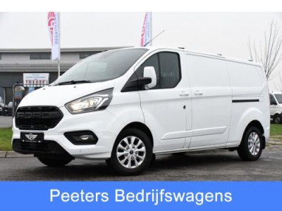 Ford Transit Custom 300 2.0 TDCI L2H1 Limited Camera, Cruise, Carplay, 170PK, 2 x Schuifdeur, Automaat, Stoelverwarming, Led, UNIEK!