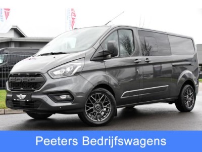 Ford Transit Custom 300 2.0 TDCI L2H1 Limited DC Adaptieve Cruise, Camera, Carplay, 170PK LED, Leder, Automaat, Sensoren, Trekhaak, UNIEK!