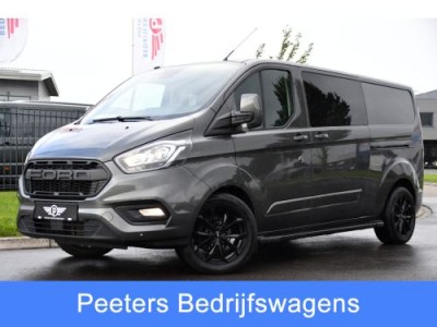 Ford Transit Custom 300 2.0 TDCI L2H1 Limited DC Camera, Cruise, Carplay, Automaat, Stoelverwarming, 130PK, Trekhaak, Multimedia, Sensoren, UNIEK!