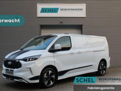 Ford Transit Custom 300 2.0 TDCI L2H1 Sport 170pk - 2x Schuifdeur - 19 LM velgen - ACC - Blind spot - Navi - Camera - Verwarmd stuur - 70l tank - R