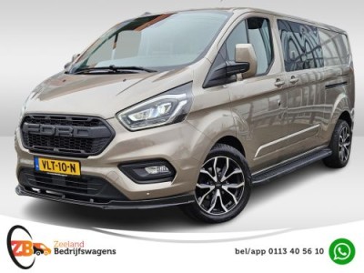 Ford Transit Custom 300 2.0 TDCI L2H1 | Treeplanken | 18Sportvelgen | Carplay | Dodehoek det.