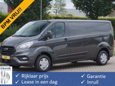 Ford Transit Custom 300L 130PK Trend AUT BPM VRIJ!! Airco, Cruise, Navi, Trekhaak!! NR. 939