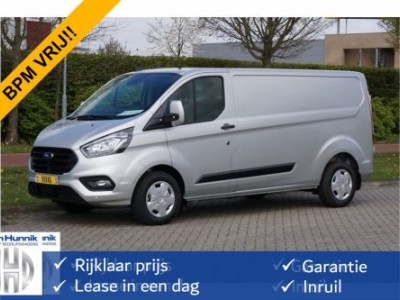 Ford Transit Custom 300L 130PK Trend Aut BPM VRIJ!! Airco, Cruise, Navi, Camera NR. 858