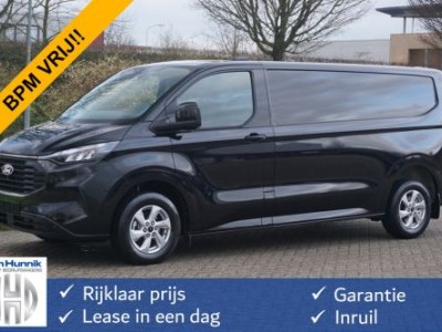 Ford Transit Custom 300L 136PK Limited BPM VRIJ!! Navi, Cam, Adap. Cruise, 16 LM, Trekhaak!! NR. 245