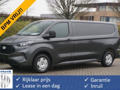 Ford Transit Custom 300L 136PK Trend BPM VRIJ!! 13 Sync Navi, Adap. Cruise, Cam, LED, Trekhaak!! NR. 265