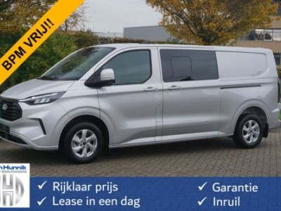 Ford Transit Custom 300L 170PK DC Limited AUT BPM VRIJ!! Navi, ACC, 360Â° Cam, 16 LM, Elek. Schuifdeur!! NR. 822