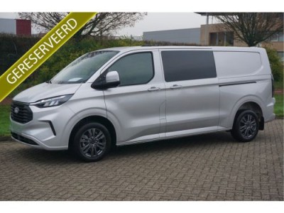 Ford Transit Custom 300L 170PK DC Limited AUT BPM VRIJ!! Navi, ACC, Trekhaak, 360Â° Cam, 17 LM, Elec. Schuifdeur!! NR. 720