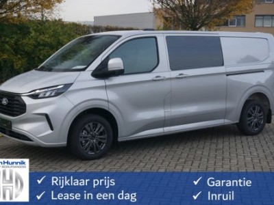 Ford Transit Custom 300L 170PK DC Limited AUT MY2024 Navi, ACC, Trekhaak, 360Â° Cam, 17 LM, Elec. Schuifdeur!! NR. 780