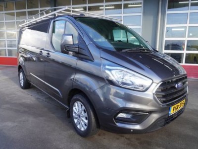 Ford Transit Custom 300L 2.0 TDCI 130PK L2H1 Limited Schuifdeur links en rechts nr.V108 | Airco | Cruise | Navi | Camera| Trekhaak