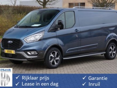 Ford Transit Custom 300L Active 130PK Airco, Apple CP/Android Auto / Camera, 17LM!! NR. 340