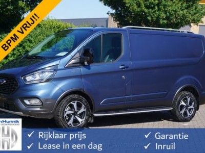 Ford Transit Custom 300S Active 130PK BPM VRIJ!! Airco,  Cruise, Apple CP/ Android Auto, Camera, 17 LM Velg!! NR. 270