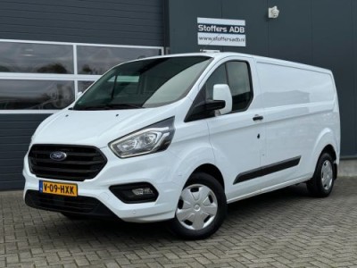 Ford Transit Custom 320 2.0 EcoBlue 130pk L2H1 Trend | Navi | Camera | BLIS | Airco | Cruise | Betonplex | Bluetooth| Winterpack