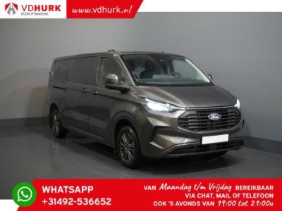 Ford Transit Custom 320 2.0 TDCI 170 pk Aut. L2 Limited Adapt.Cruise/ Navi/ Stoelverw./ Trekhaak/ LED/ Stuurverw./ Camera